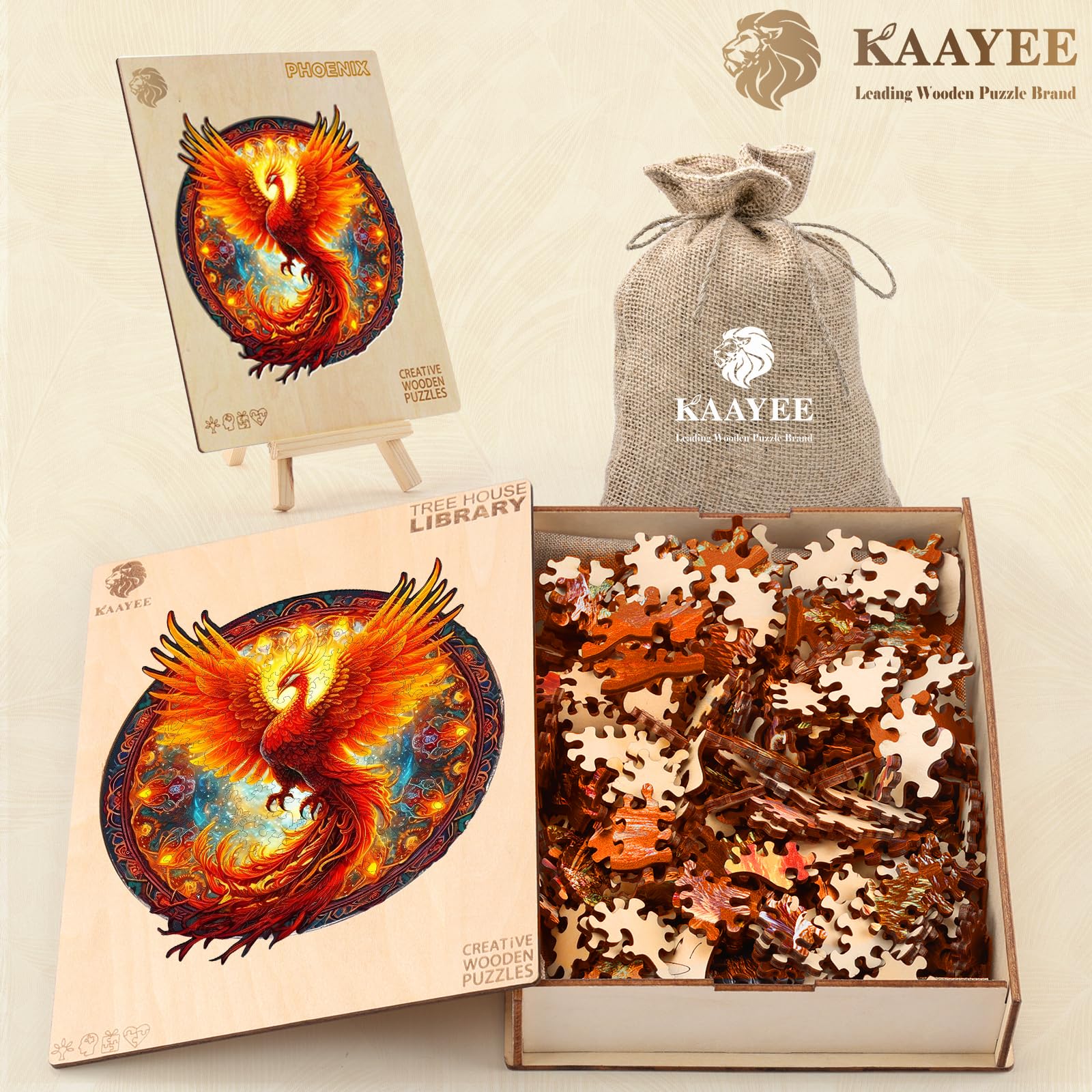 KAAYEE adult puzzle supports focus during relaxed evenings