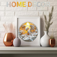 KAAYEE 3D wooden puzzle doubles as striking home decor display.
