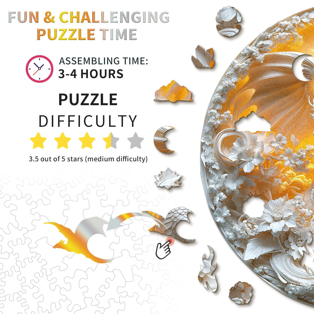KAAYEE Unique animal-shaped puzzle for fun family evenings.