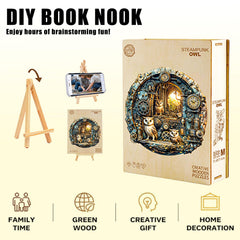 KaayeeWood 300-piece layout laid out for adults and kids to explore together