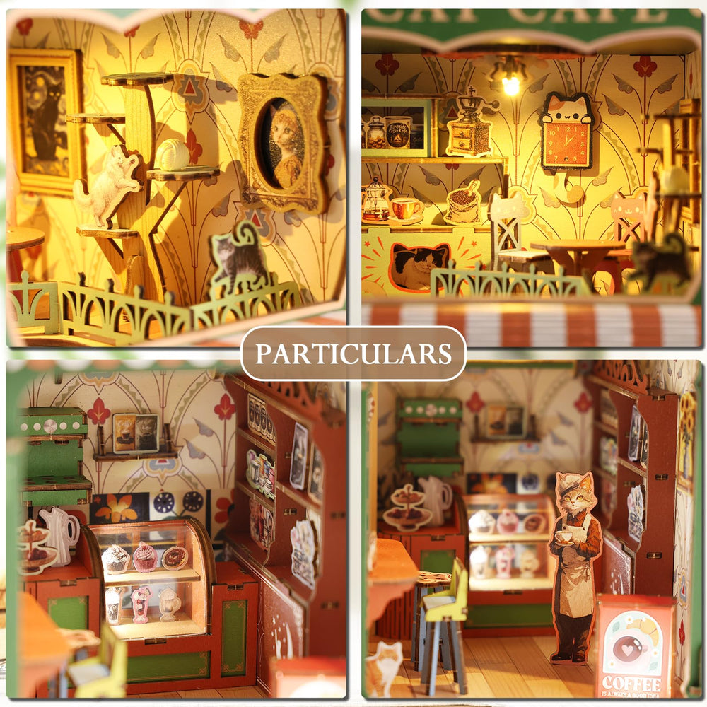 KaayeeWood Book Nook birch plywood detail ensures sturdy fit