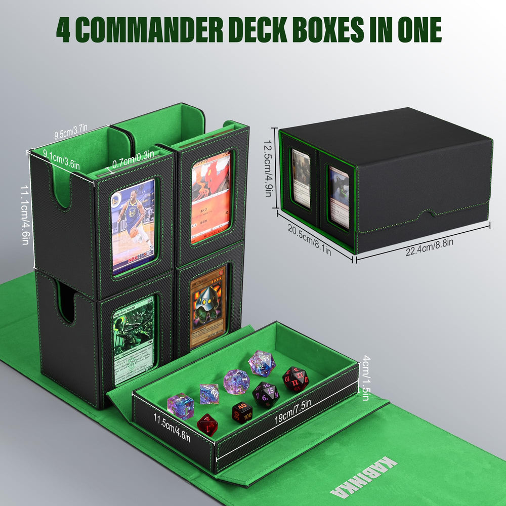Kabinka 35PT card holders provide extra protection for decks.