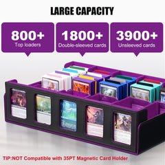Kabinka 5-row deck case with removable lid for easy setup and transport.