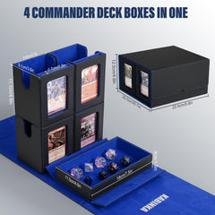 Kabinka dividers and 35PT holders help organize card collections