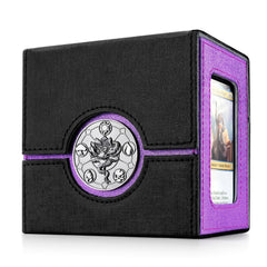 Kabinka Commander Deck Box with metal emblem enhances premium tournament presence.
