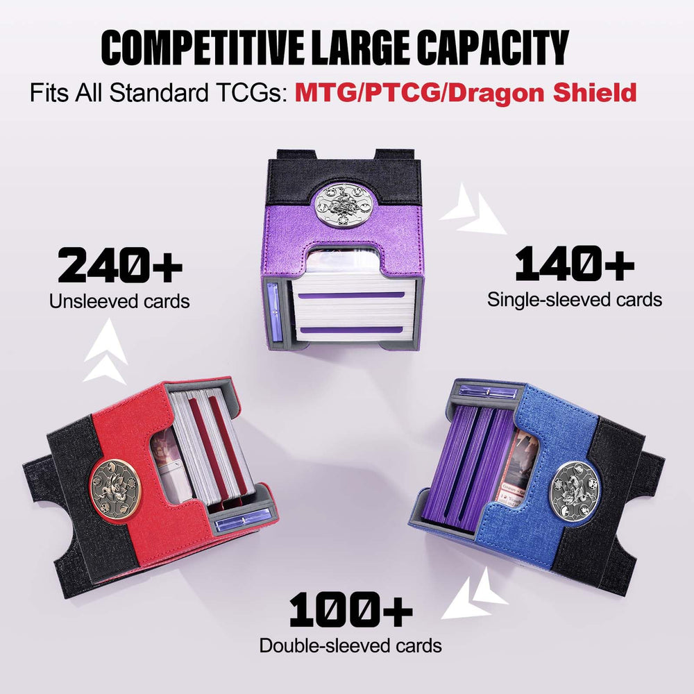 35-point magnetic card holder docks beside the display window