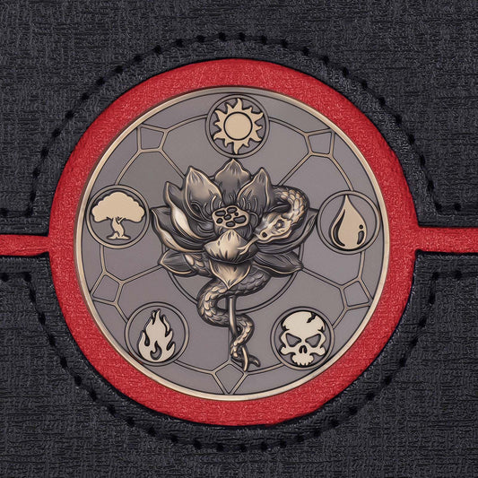 Close-up of Kabinka emblem highlighting premium metallic detail