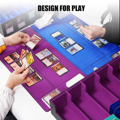 Kabinka dice tray keeps counters and dice neatly at hand during games.