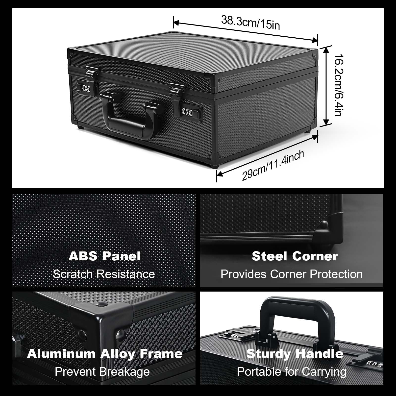 Kabinka foam-padded interior protects cards from bending and damage.