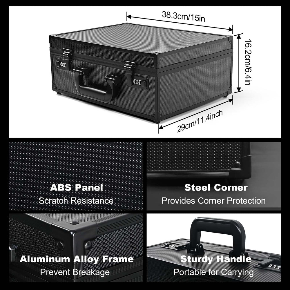 Kabinka foam-padded interior protects cards from bending and damage.