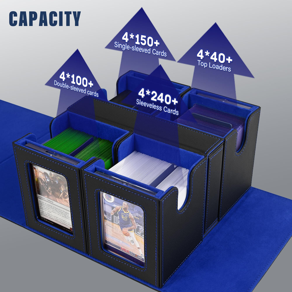 Kabinka magnetic card holders securing cards for easy access