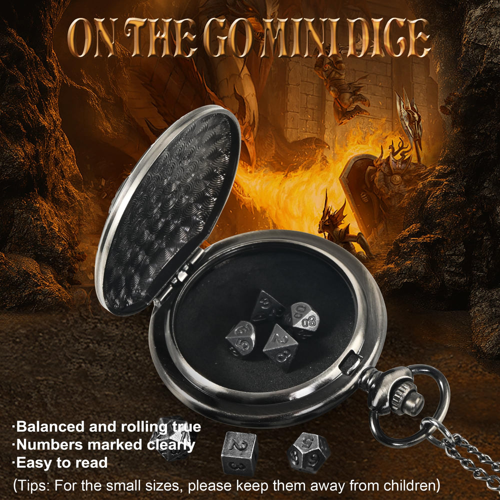 Kabinka dice with noise reduction pads to quiet clicks
