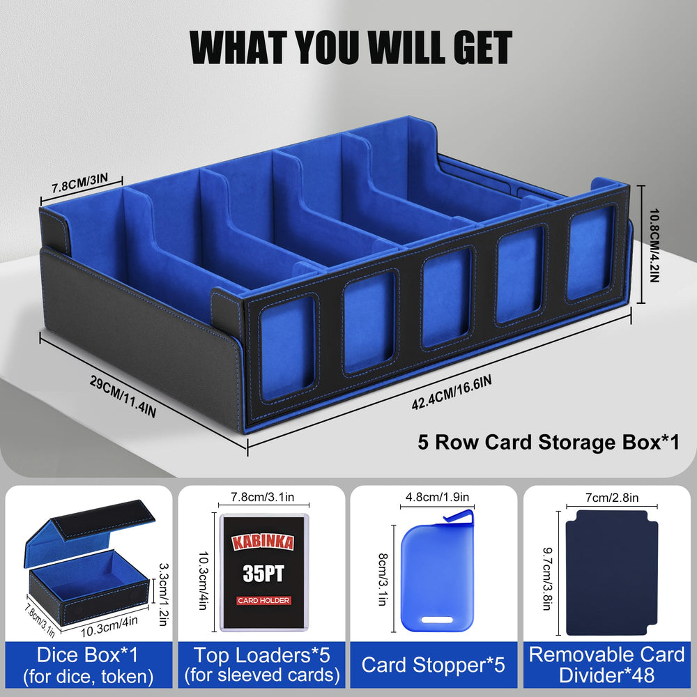 Kabinka removable lid with magnetic closure keeps contents organized.