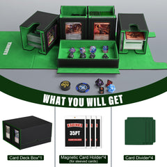 Kabinka soft fiber interior protects cards from scratches.