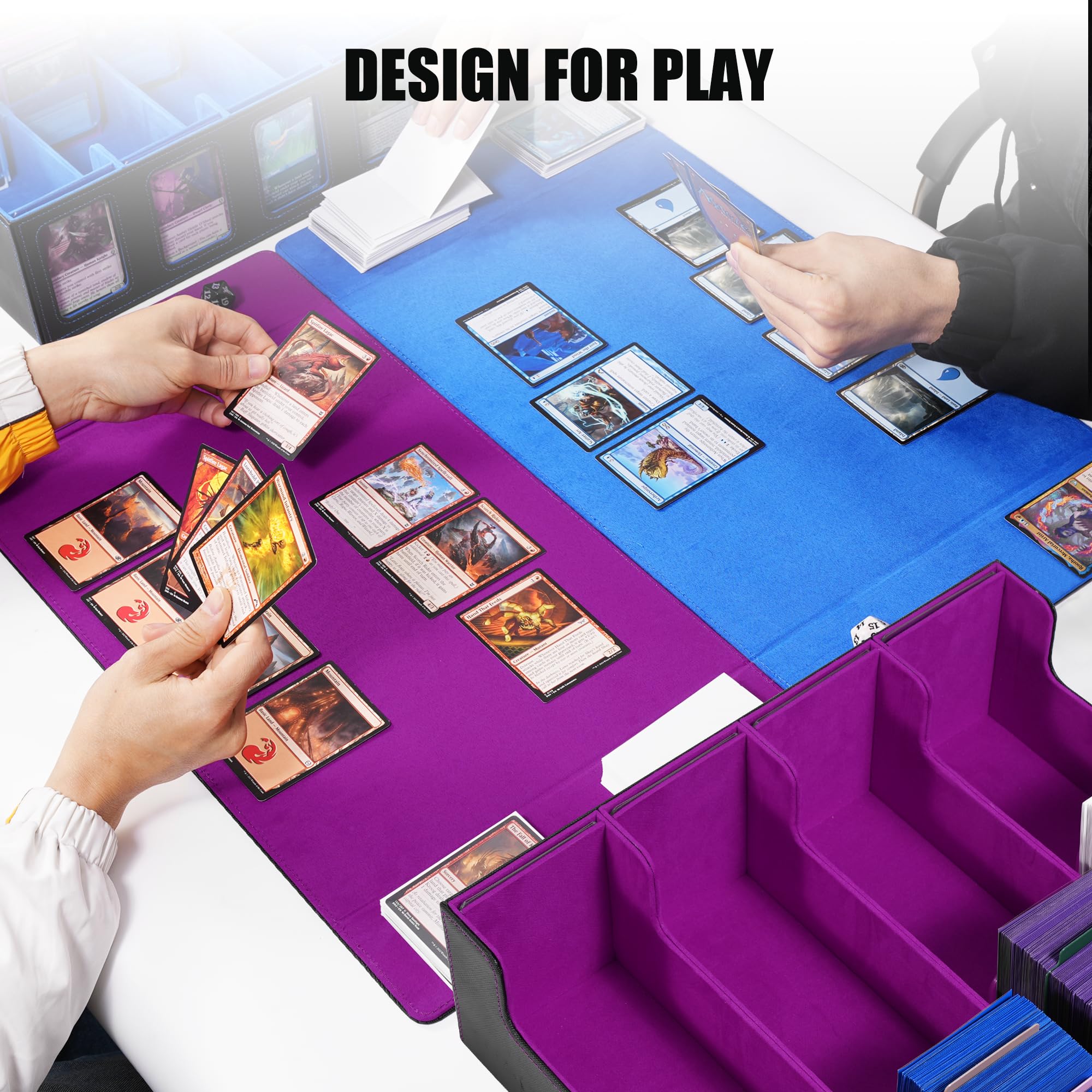Kabinka soft interior lining protects cards from scratches