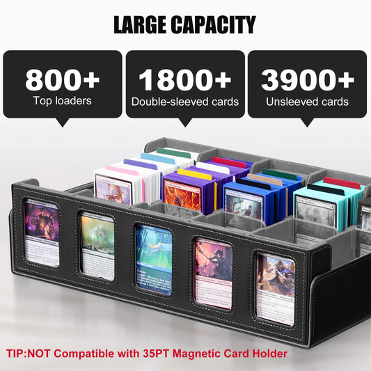 Kabinka storage box five-window design helps organize by category at a glance.