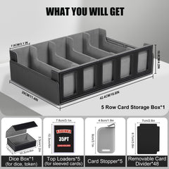 Kabinka storage box magnetic closure keeps lid secure during transport.