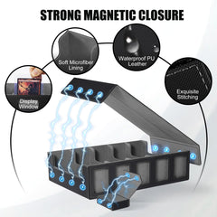 Kabinka storage box waterproof PU leather exterior protects contents.