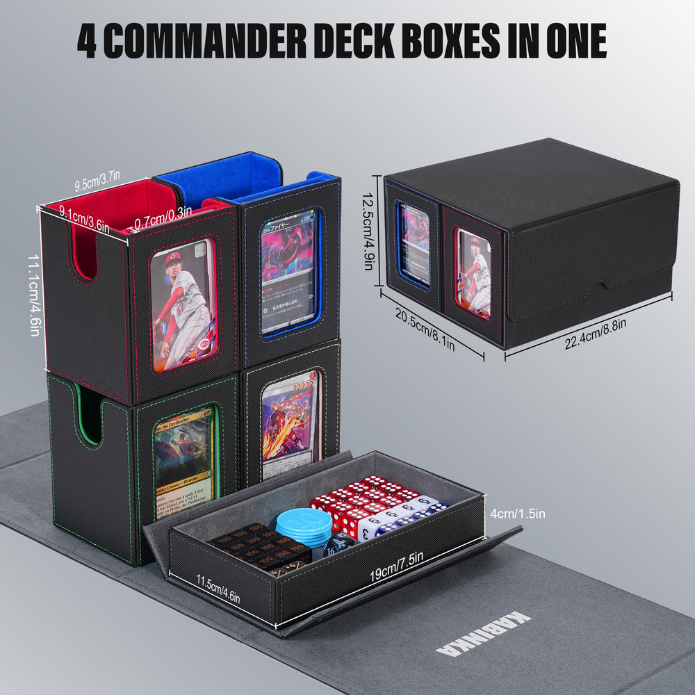 Kabinka waterproof PU leather exterior shields decks during travel.
