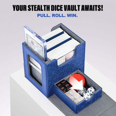 Wide U shaped opening allows quick, smooth card draws.