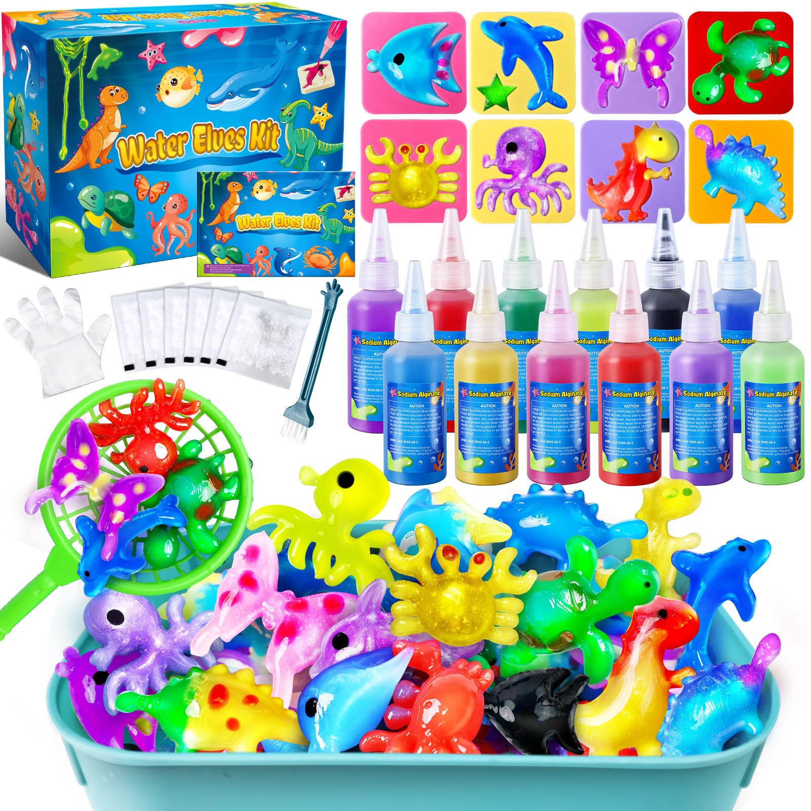 Kacwsoay Water Elf Kit with 12 colors sparks imaginative play and color exploration.
