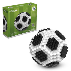 KADELE soccer building ball display on desk enhances home decor