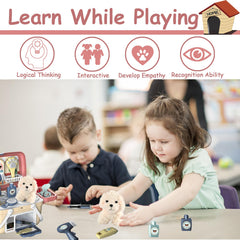KAEGREEL Pet Care Playset comb for gentle detangling during pretend grooming.