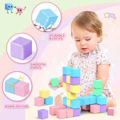KAEILORU ASMR-clicking blocks: vibrant sensory play that boosts focus.