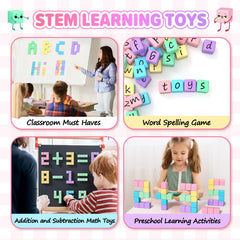 KAEILORU colourful blocks: 2D and 3D builds spark creativity.