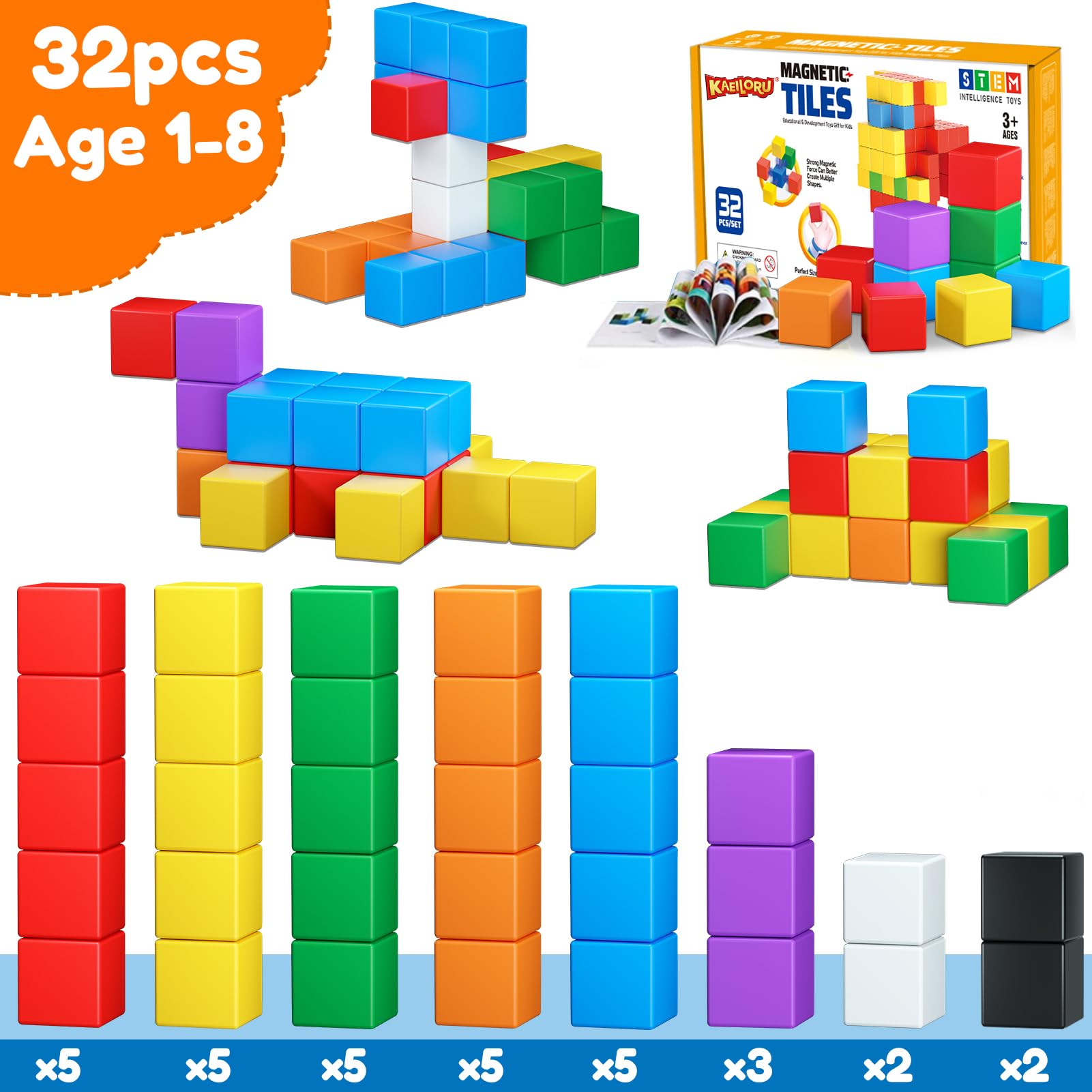 KAEILORU blocks suitable for toddlers and older kids for ongoing activities.