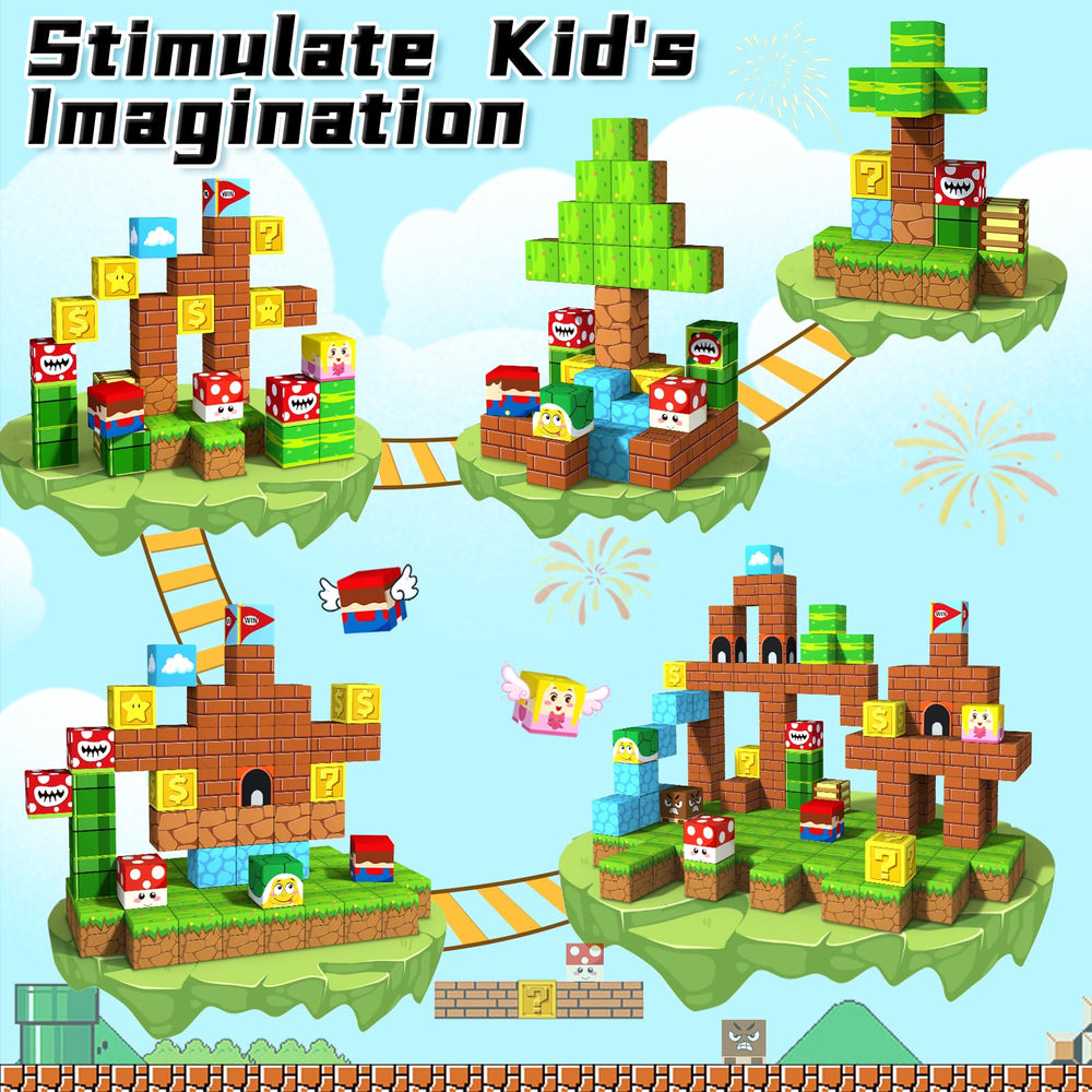 KAEILORU blocks made from safe ABS material with smooth edges for kids