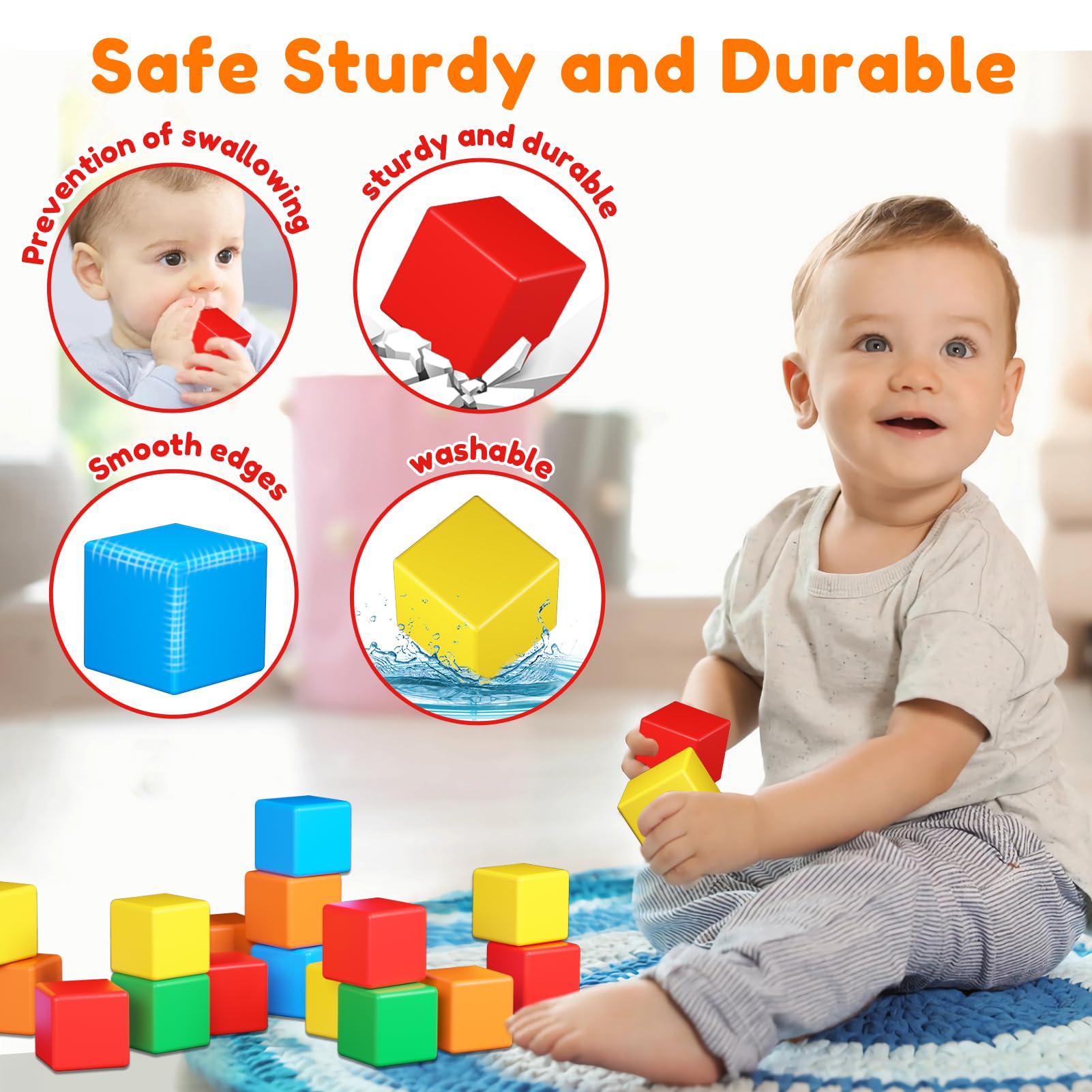 KAEILORU blocks promote screen-free play and hands-on learning.