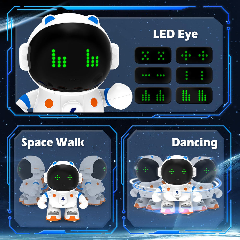 KaeKid Astronaut Robot side view showing compact, kid-friendly silhouette