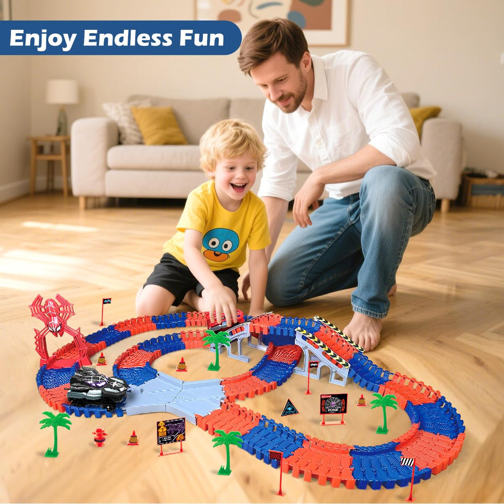 KaeKid Spider Track slopes create exciting ramps for climbs