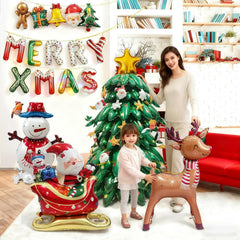 KaelidThrum Xmas Letters balloon creates whimsical holiday messaging for decor.