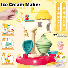 Kaelinda 77Pcs cake maker with candles for decorative pretend dessert play