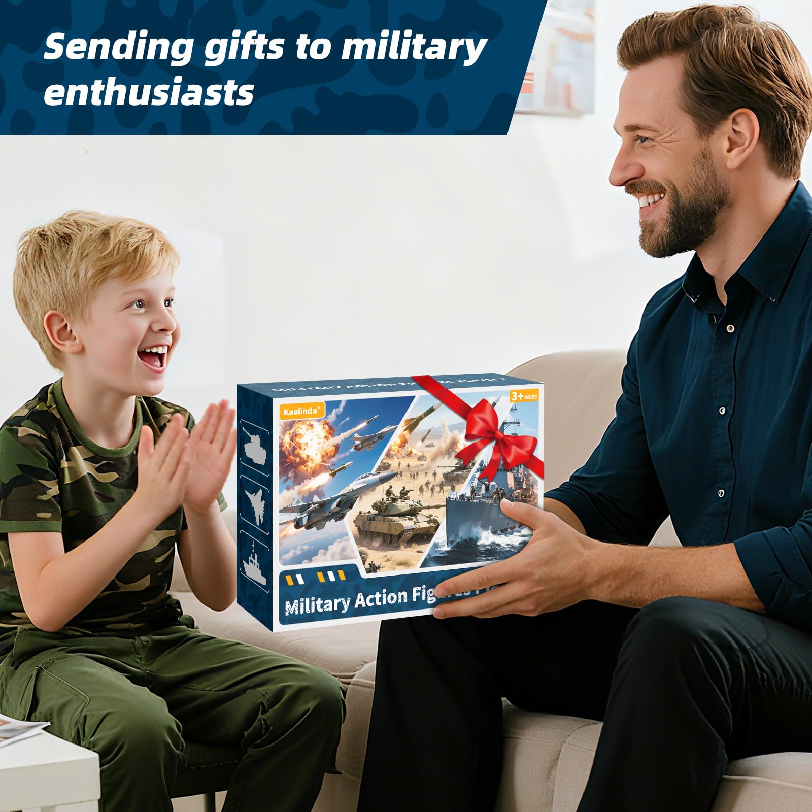 Kaelinda age-appropriate army toys designed for safe indoor and outdoor play.