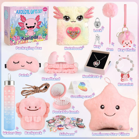 Kaelinda axolotl headband adds color to outfits