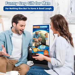 Kaelinda bathroom fishing game creates lighthearted moments for guests and family.