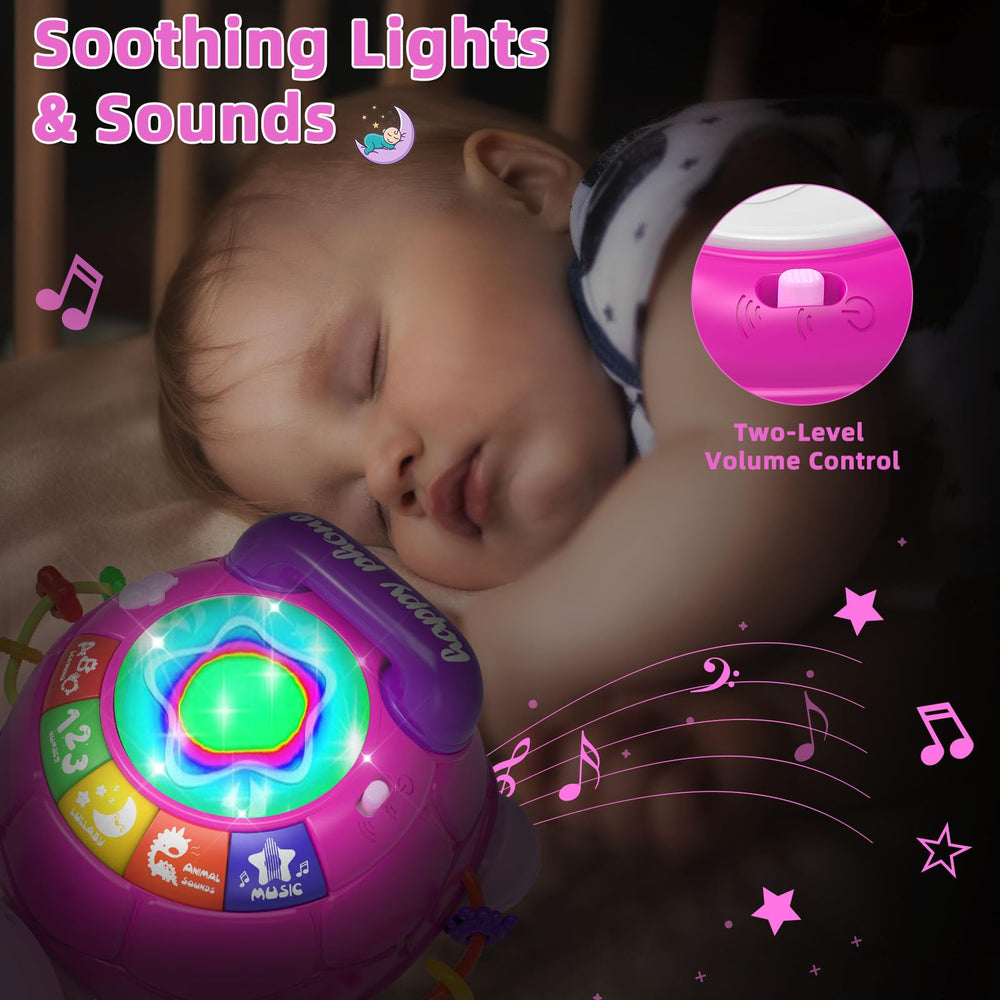 KaeoHye pink BPA-free turtle ensures safe exploration