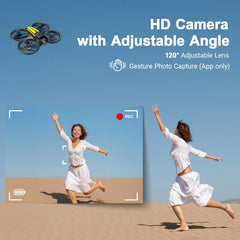 KAGEEN drone includes two batteries for extended playtime.