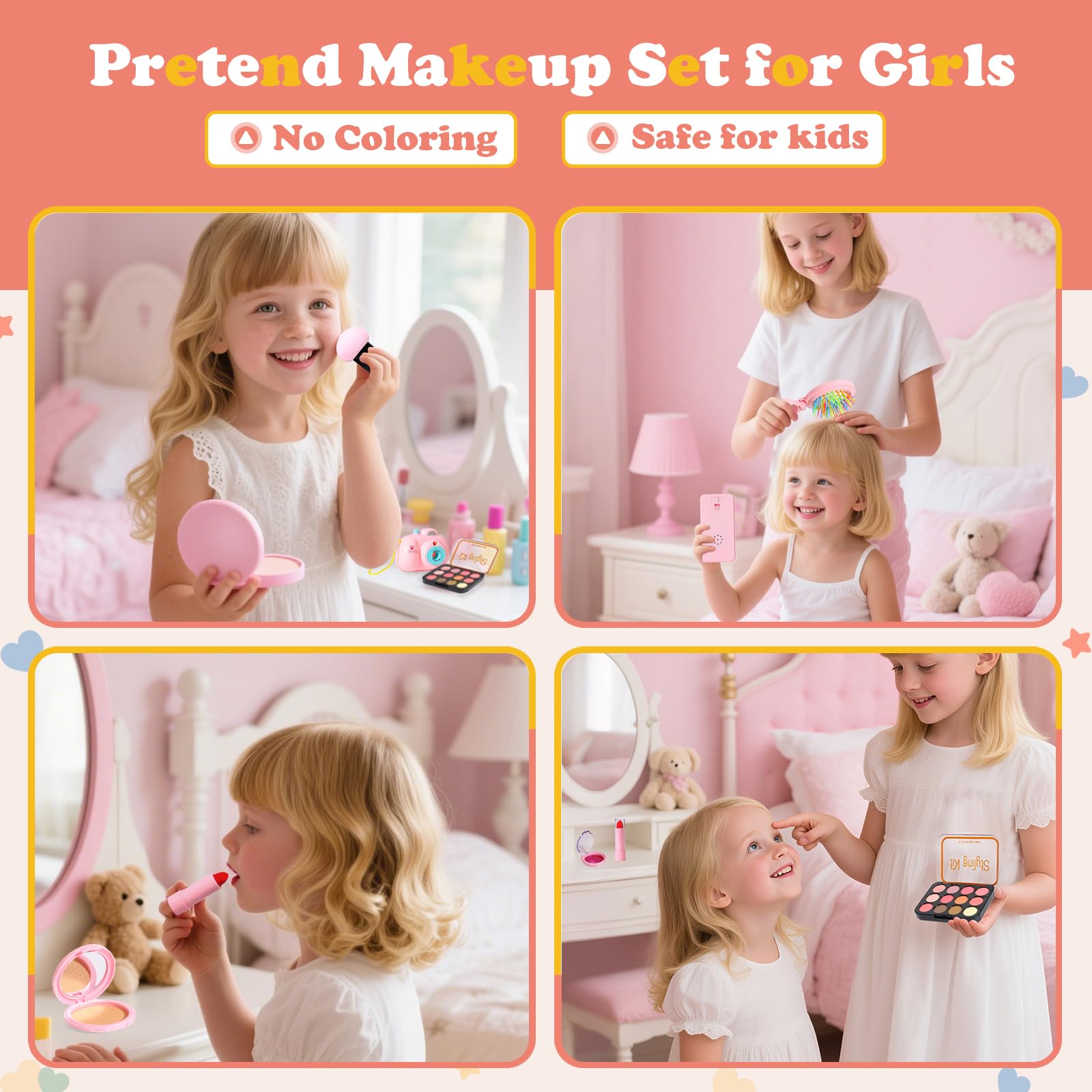 Kagenmi Play Purse camera with click sound for photo pretend play
