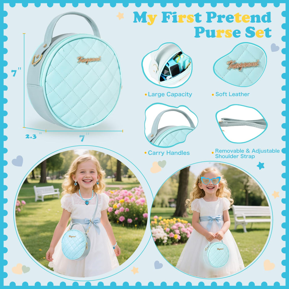 Kagenmi Play Purse kid-friendly phone for role-play conversations.