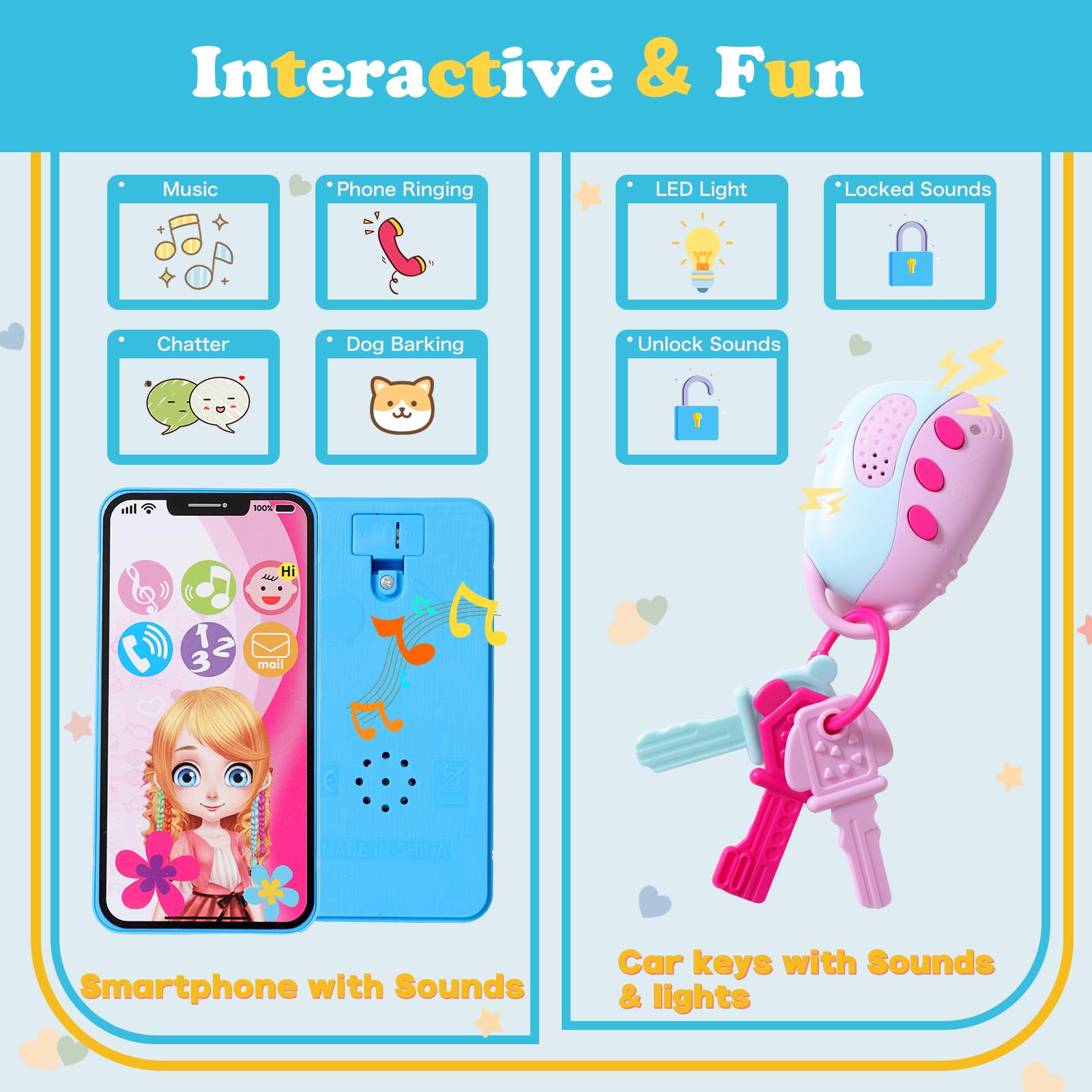 Kagenmi Play Purse watch helps time-telling pretend play.