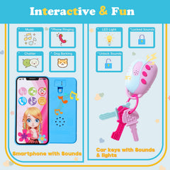 Kagenmi Play Purse watch helps time-telling pretend play.
