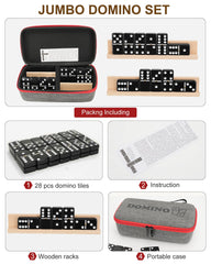 KAILE domino racks four per set for organized gameplay