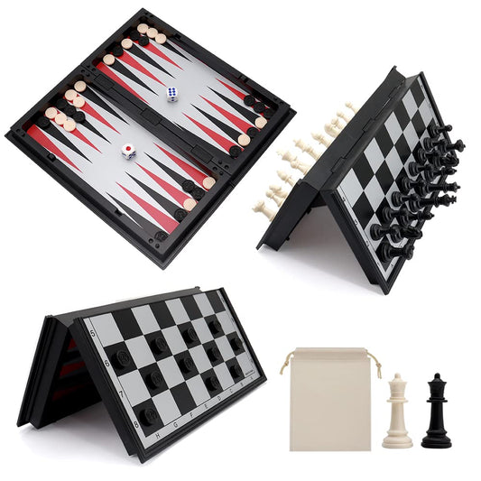KAILE magnetic chess pieces with smooth polish for comfortable handling.