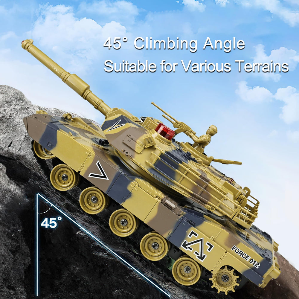 KAIM 1/24 RC Tank lights and sounds for immersive battles