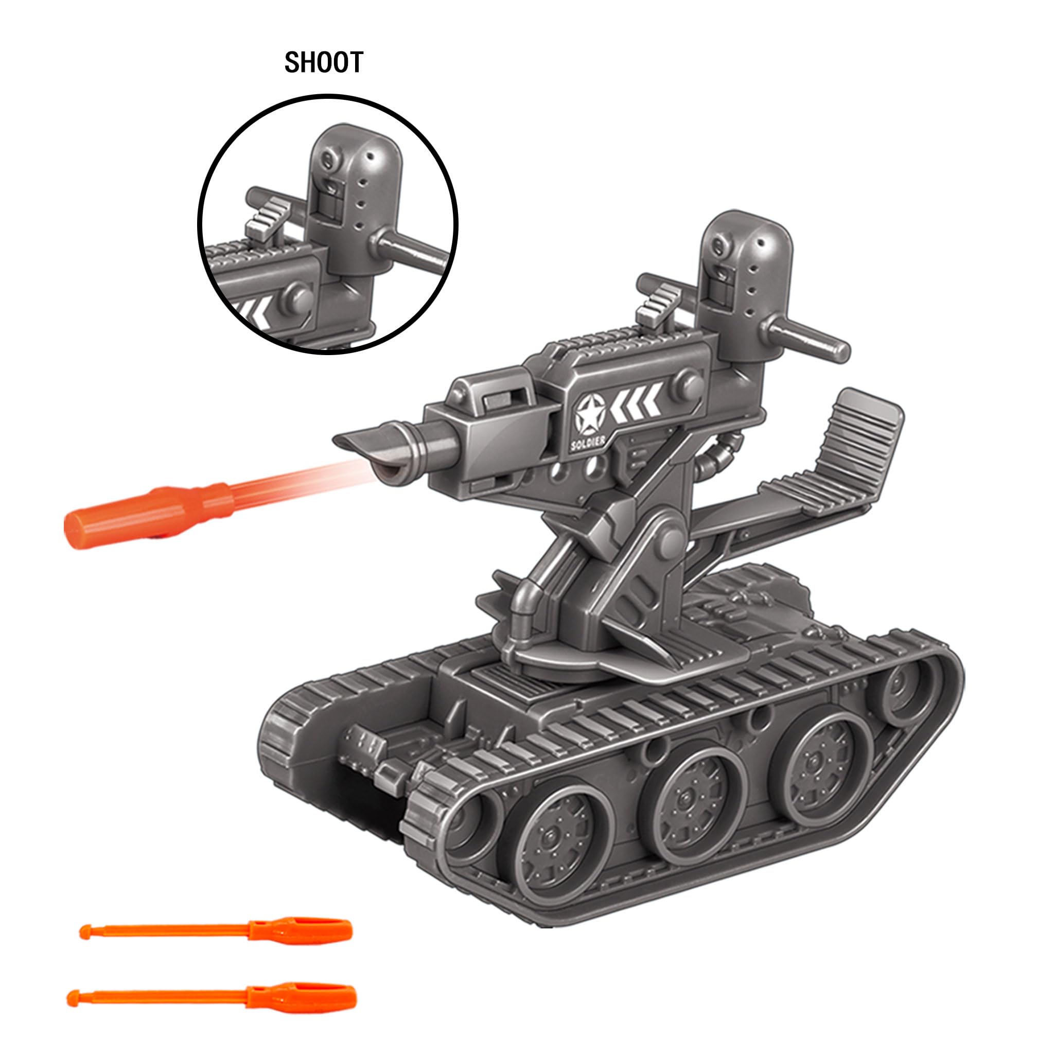KAIM Army accessories set for complete battlefield play and display