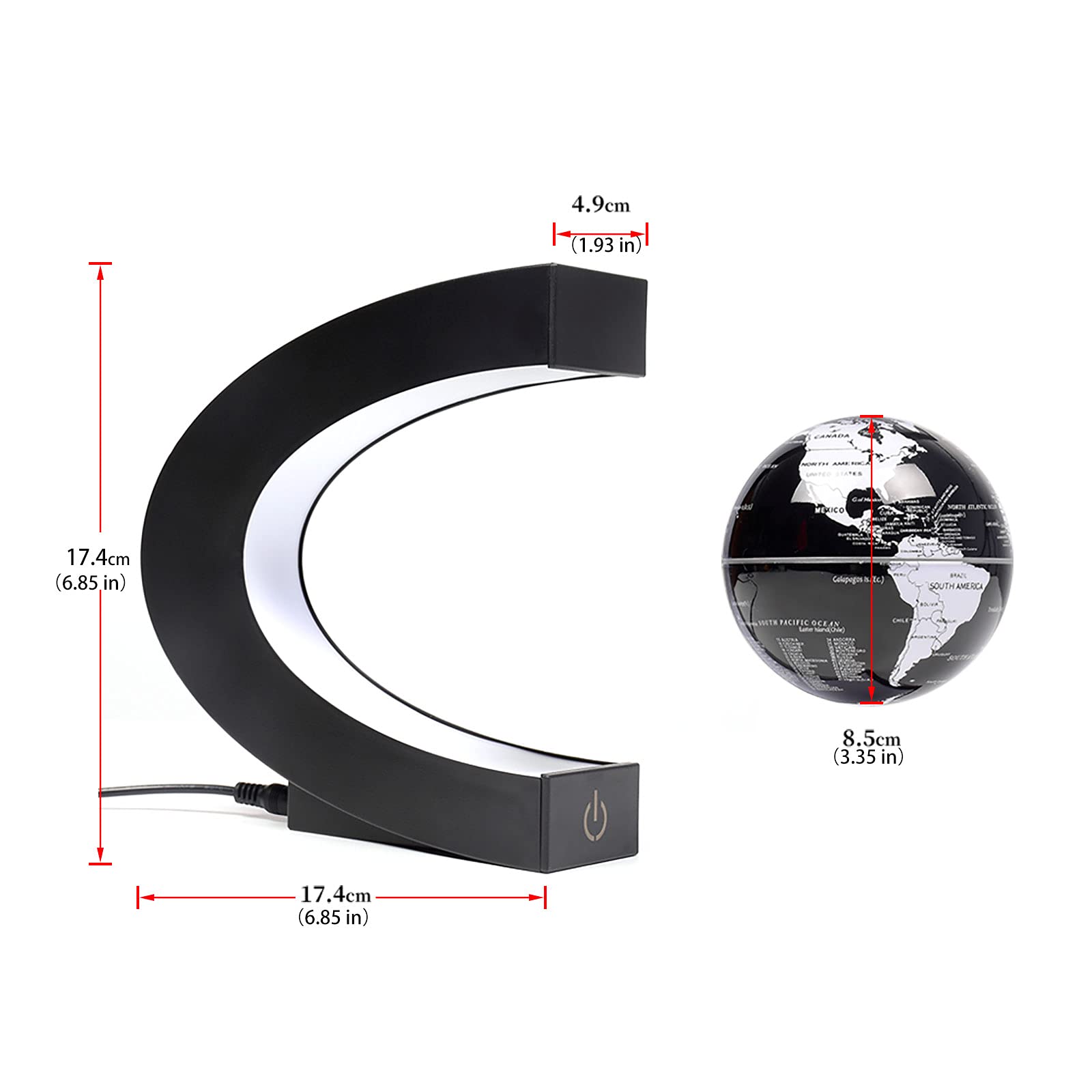 KAIMC versatile gift globe suitable as nightlight, educational toy, or stylish home décor.